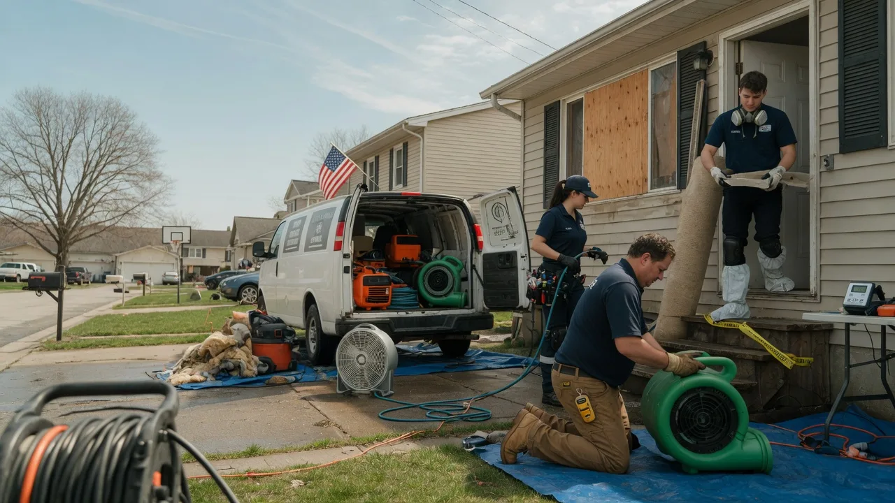 Water Damage Restoration in Bullhead, SD near me